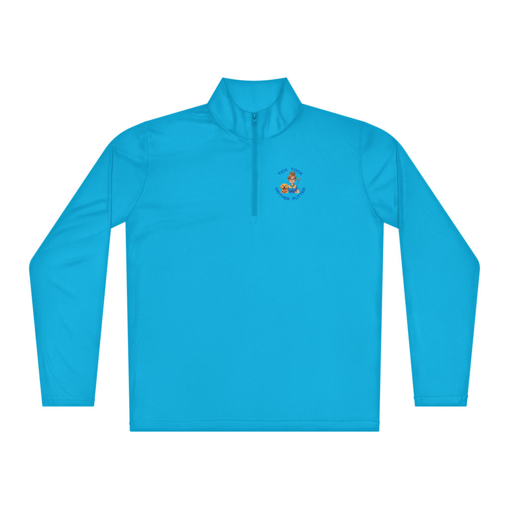 Lightweight quarter-zip pullover