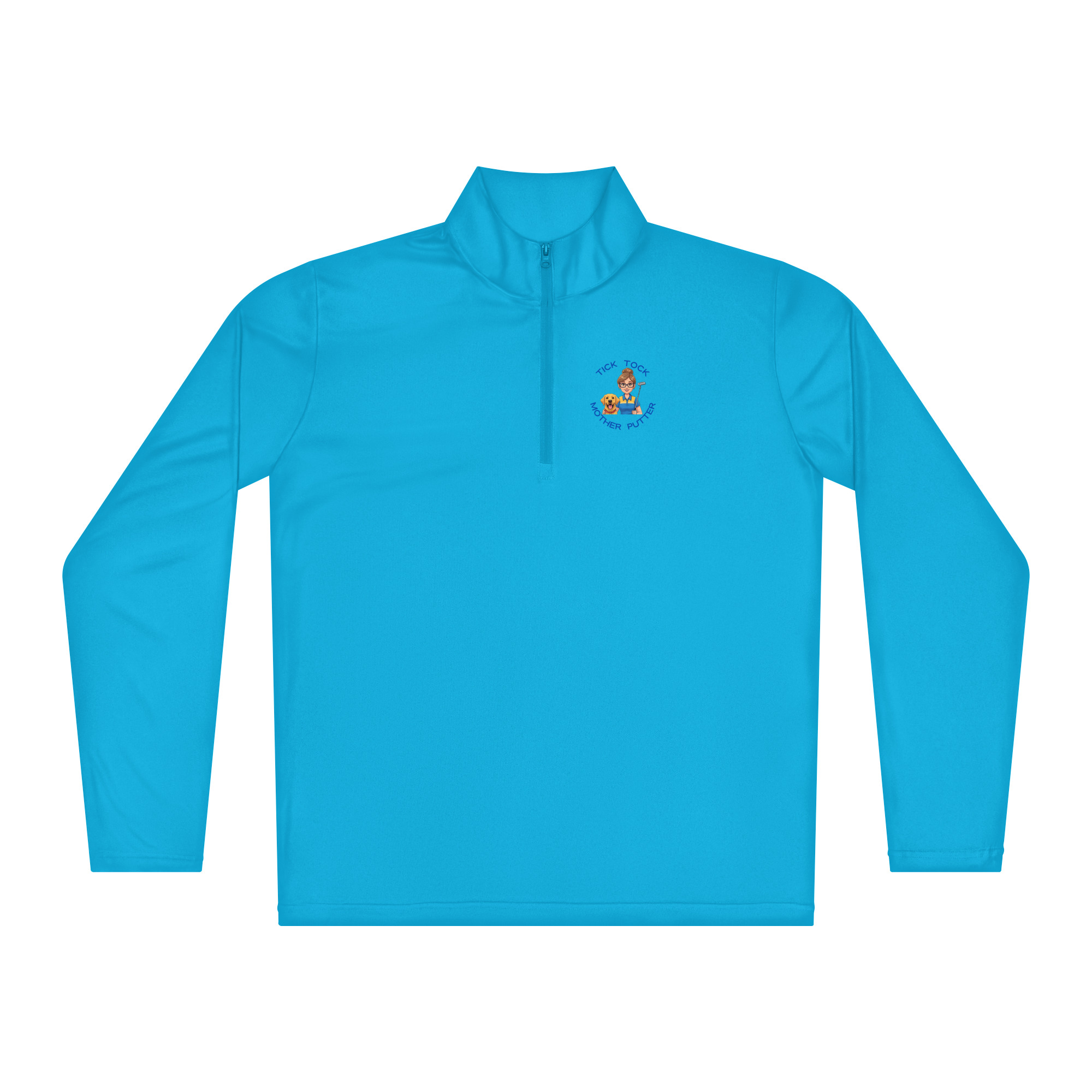 Lightweight quarter-zip pullover